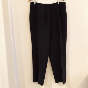 Preston and York Women’s Lined  Plus Size 18 Pants‎ Black High Waisted Career